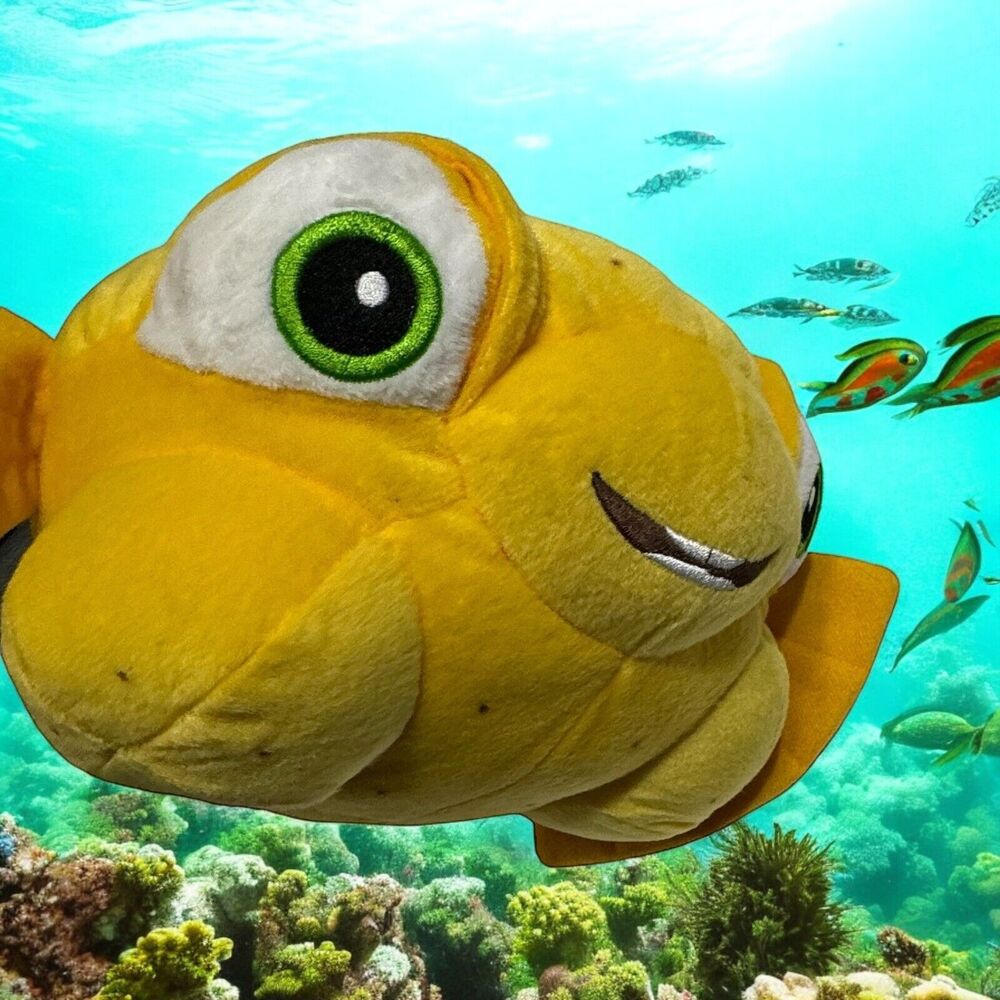 NWT - Souvenir From Branson Aquarium At The Boardwalk Stuffed‎ Puffer Fish -Finn